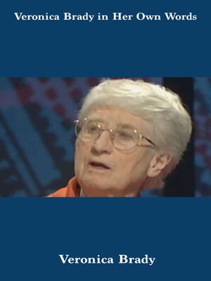 cover image of Veronica Brady in her Own Words